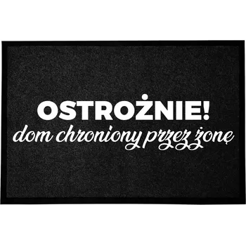 VSTUPNÍ ROHOŽKA POHODLNÁ PROTISKLUZOVÁ ANTRACIT 40X60 ZÁBAVNÝ POTISK