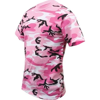 Pánské tričko ROTHCO Triko PINK CAMO M URBAN CAMO PINK