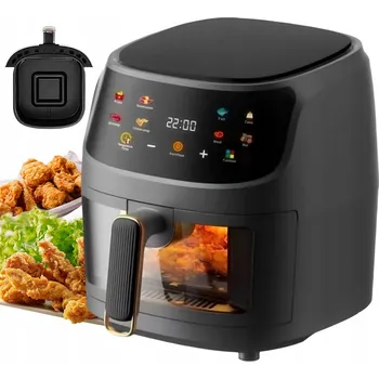 fritéza HORKOVZDUŠNÁ FRITÉZA AIR FRYER VÝKONNÁ 1800W 8L