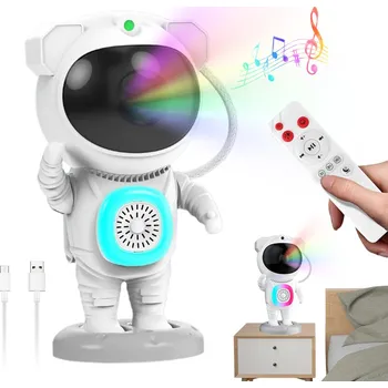 Projekční technika Galaktický projektor 7 barev LED s nastavením úhlu 360 stupňů