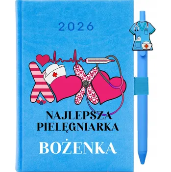 Kalendář Knižkový kalendář 2026 A5 FunnyCase modrý