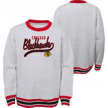 Chlapecká mikina Dětská mikina Chicago Blackhawks NHL Legends Crew Neck Pullover Velikost: D