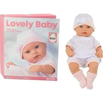 Panenka Panenka Miminko V Bílém Pyžamu Čepice Přikrývka Polštář