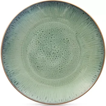Talíř ORION Talíř mělký GLAZE pr. 27 cm zelený keramika