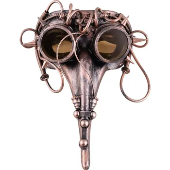 Karnevalová maska Funny Fashion Steampunk maska morového doktora