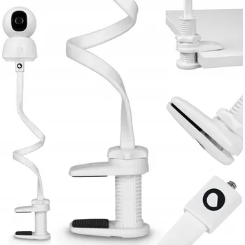 Příslušenství pro videokameru Flexibilní držák kamery se svorkou a objímkou Lionelo LOC-FLEXIGRIP WHITE