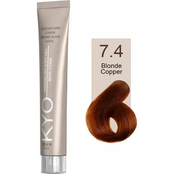 Barva na vlasy KYO BARVA NA VLASY bez amoniaku - 100 ml - 7.4