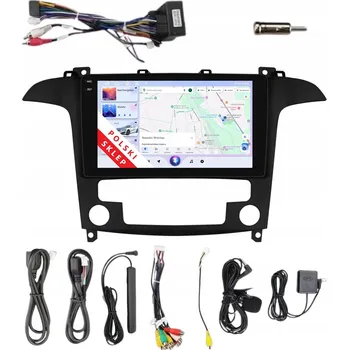 Autorádio 2DIN AUTORÁDIO S NAVIGACÍ ANDROID pro FORD S-MAX MK1, 3/32 GB, DSP, CARPLAY, LTE