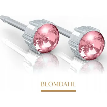 Náušnice Hypoalergenní Náušnice BLOMDAHL Sapphire 4 mm