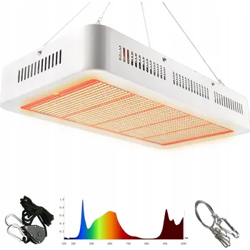 Osvětlení pro růst rostliny LED panel GROW pro pěstování rostlin MILYN 1000 W