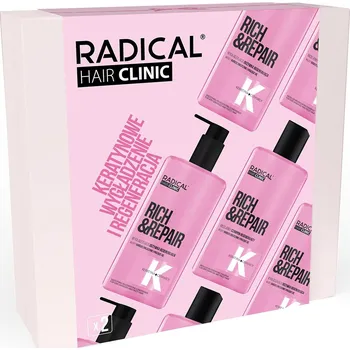 Šampon Dárek sada RADICAL Hair Clinic: šampon 300 ml a kondicionér 260 ml