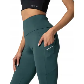 Dámské legíny Dlouhé legíny Carpatree XS zelené