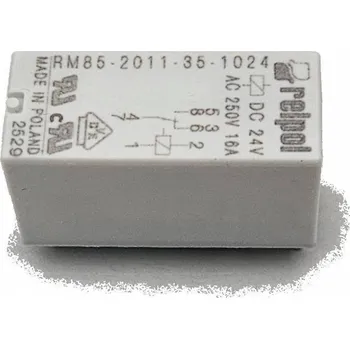 Relé Mechanické relé Relpol RM85 24V DC 16A
