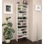 Max-i Policový botník vysoký MARC bílý