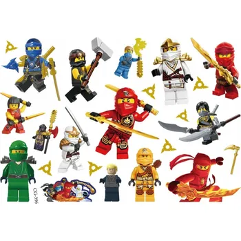 Odstranitelné tetování Tetování pro děti NINJAGO (1 ks)
