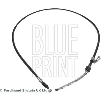 Lanko parkovací brzdy Tažné lanko, parkovací brzda BLUE PRINT ADC446117