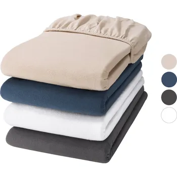 Prostěradlo LIVARNO® Napínací prostěradlo z jemného flanelu, 90-100 x 200 cm