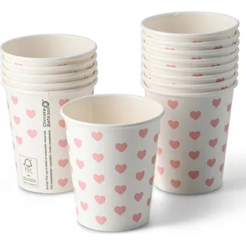 Jednorázové nádobí Papírový kelímek 250 ml 50 ks