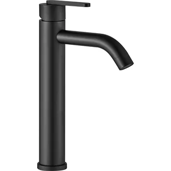 Vodovodní baterie Rea Ontario, vysoká umyvadlová baterie h-300, černá matná, REA-B5508