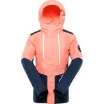 Dětská lyžařská bunda s membránou PTX Alpine Pro ZARIBO - oranžová / 116/122
