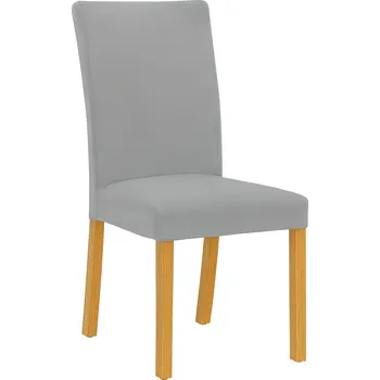 Potah na židli dobirkov.cz Elastické potahy na židle – sada 6 ks, světle šedá