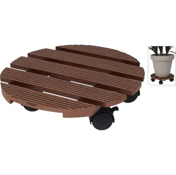 Stojan na květiny ProGarden KO-X64000050 hnědý