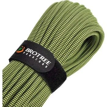 Brotree Paracord 4mm 50M 9 pramenů 100% nylonová provazová lana typu III pro přežití, outdoor,