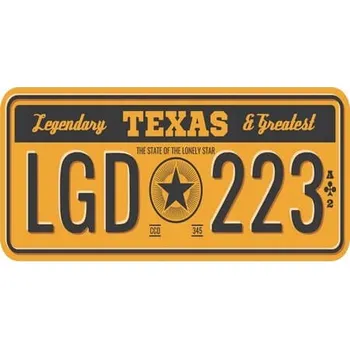 Obraz Cedule USA značky - Texas