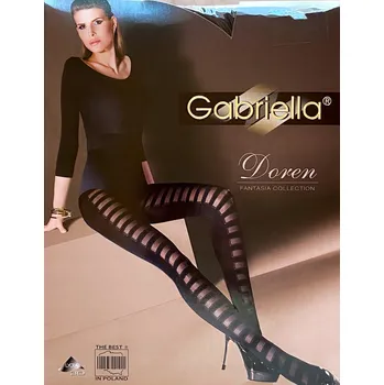 Dámské punčochy PUNČOCHÁČE DOREN GABRIELLA 60 DEN R2 NERO