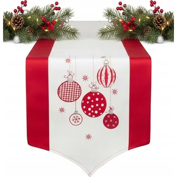 ubrus VÁNOČNÍ BĚHOUN NA STŮL 33x140 EUROFIRANY