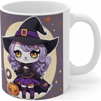Hrnek s potiskem Malá čarodějnice chibi čarodějnice, dárek