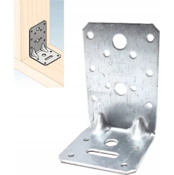 Úhloměr Úhelník ocel 6,5 cm x 9,5 cm, délka 9,5 cm, tloušťka 25 mm