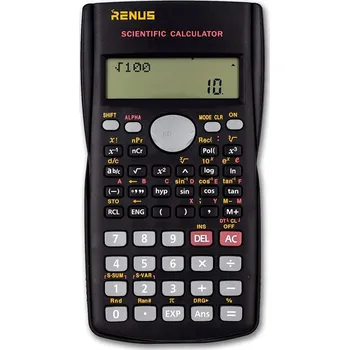 Kalkulačka Vědecká kalkulačka RENUS SYJSQ01, dvouřádkový displej