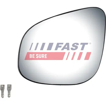 Auto zrcátko Sklo zrcátka, širokoúhlé zpětné zrcátko FAST FT88614