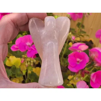 Přírodní kámen Růženín anděl z lásky 145g Brazílie