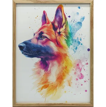 Plakát Plakát s německým ovčákem PLAKÁT nástěnný Plakát s německým ovčákem