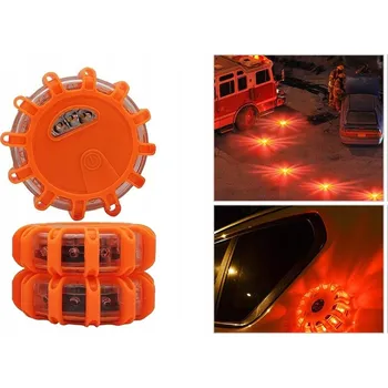 Maják LED nouzové výstražné světlo s magnetem – voděodolné a nárazuvzdorné