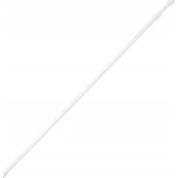 Teleskopická rozpěrná tyč nastavitelná 60-110 cm bílá garnýž plastová