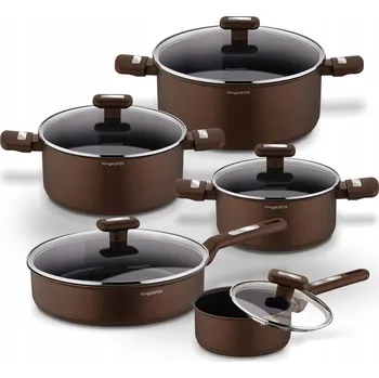 Sada nádobí Sada hrnců Konighoffer Reno, keramické, 10 ks