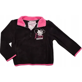 Chlapecká mikina Sun City dětská mikina polyester černá, velikost 128