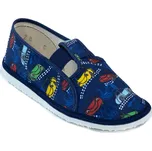 Dětské bačkory model 025 Auta Velikost: 35