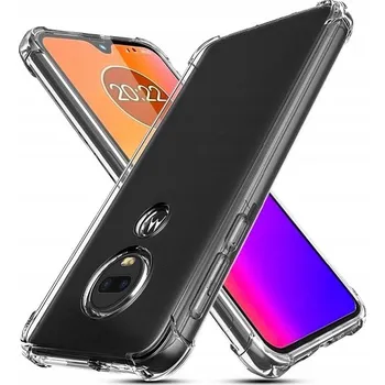 Pouzdro na mobilní telefon Zadní Kryt Pskom pro Motorola, Moto G7 Plus bezbarvý