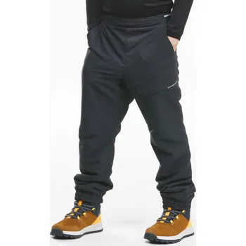 Dětská treková obuv QUECHUA Dětské zimní turistické vodoodpudivé kalhoty s fleecem NH 100 3 ROKY ŠEDÁ