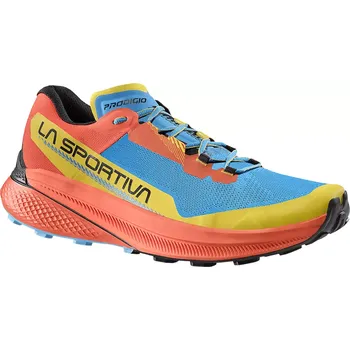 Pánská běžecká obuv Pánská trailová bota La Sportiva Prodigio Tropic Blue/Cherry Tomato 46,5 EU