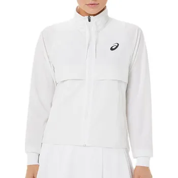 Dámská mikina Dámská tenisová mikina Asics Womens Match - brilliant white Bílý (XS)