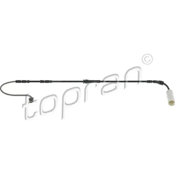 Brzdová destička Výstražný kontakt, opotřebení obložení TOPRAN 502 009