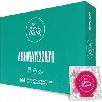 Kondom Kondomy Love Match Arromatizato 144 ks