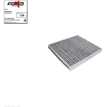 Ventilátor topení a klimatizace Filtr, vzduch v interiéru AUTOMEGA 180006610