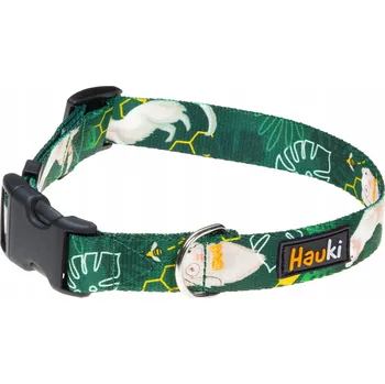 Obojek pro psa OBOJEK PRO VELKÉHO PSA. ZLATÉ KOVÁNÍ. VZOR FRETKY. POLSKÁ VÝROBA Vel L.