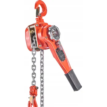 zvedák Mini řetězový zvedák nosnost 0,75T, výška zdvihu 1,5M s háky